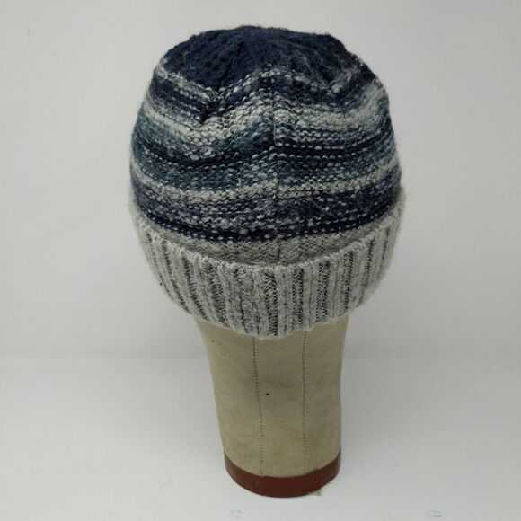 Place Weekend Warrior Beanie Hat Size L/XL 8+ Youth Boys Knit Cap Blue Gray - Picture 7 of 12